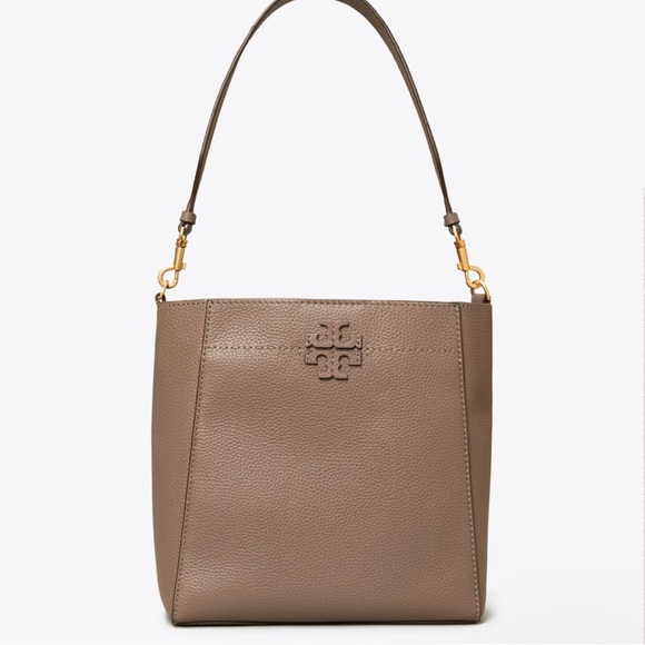 DISCONTINUED Tory Burch McGraw hobo bucket bag - Picture 3 of 5